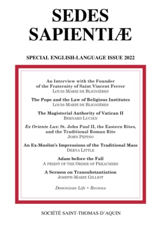 SEDES SAPIENTIÆ: Special English-Language issue 2022 von Independently published