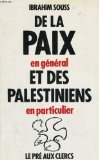 De la paix en general et des palestiniens en particulier (Belf.Pré Clercs)