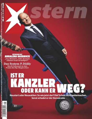 STERN 41/2024 "IST ER KANZLER ODER KANN ER WEG?? (Olaf Scholz) "
