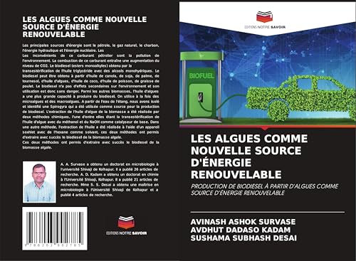 LES ALGUES COMME NOUVELLE SOURCE D'ÉNERGIE RENOUVELABLE: PRODUCTION DE BIODIESEL À PARTIR D'ALGUES COMME SOURCE D'ÉNERGIE RENOUVELABLE von OmniScriptum