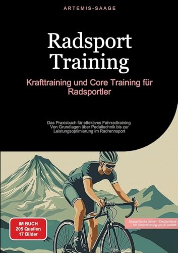 Radsport Training: Krafttraining und Core Training für Radsportler: Das Praxisbuch für effektives Fahrradtraining - Von Grundlagen über Pedaltechnik bis zur Leistungsoptimierung im Radrennsport Radsport Training: Krafttraining und Core Training für Radsportler: Das Praxisbuch für effektives Fahrradtraining - Von Grundlagen über Pedaltechnik bis zur Leistungsoptimierung im Radrennsport von Saage Books