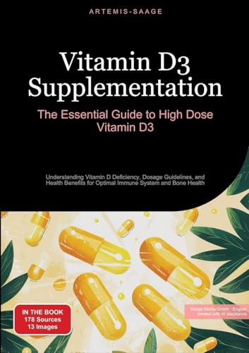 Vitamin D3 Supplementation: The Essential Guide to High Dose Vitamin D3: Understanding Vitamin D Deficiency, Dosage Guidelines, and Health Benefits for Optimal Immune System and Bone Health Vitamin D3 Supplementation: The Essential Guide to High Dose Vitamin D3: Understanding Vitamin D Deficiency, Dosage Guidelines, and Health Benefits for Optimal Immune System and Bone Health von Saage Books