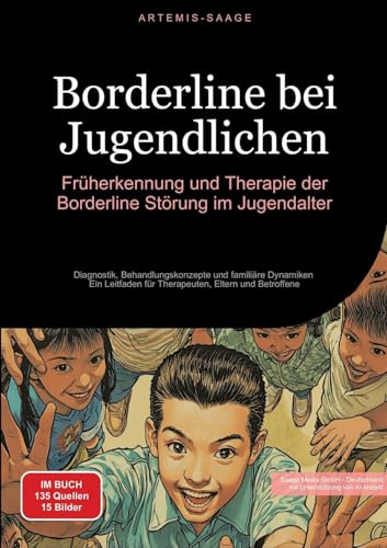 Borderline bei Jugendlichen: Früherkennung und Therapie der Borderline-Störung im Jugendalter: Diagnostik, Behandlungskonzepte und familiäre Dynamiken ... Eltern und Betroffene (Borderline (DE)) von Saage Books