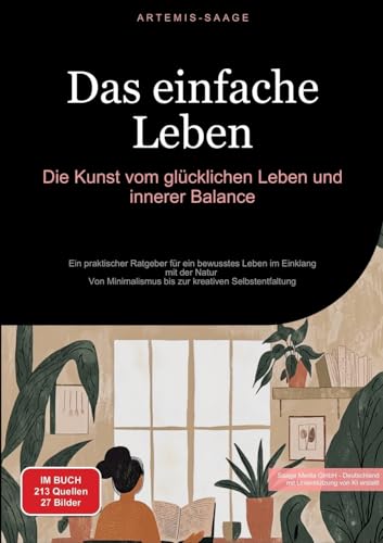 Das einfache Leben: Die Kunst vom glücklichen Leben und innerer Balance: Ein praktischer Ratgeber für ein bewusstes Leben im Einklang mit der Natur - ... bis zur kreativen Selbstentfaltung von Saage Books