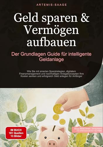 Geld sparen & Vermögen aufbauen: Der Grundlagen-Guide für intelligente Geldanlage: Wie Sie mit smarten Sparstrategien, digitalem Finanzmanagement und ... Geld anlegen für Anfänger (Finanzen (DE)) Geld sparen & Vermögen aufbauen: Der Grundlagen-Guide für intelligente Geldanlage: Wie Sie mit smarten Sparstrategien, digitalem Finanzmanagement und ... Geld anlegen für Anfänger (Finanzen (DE)) von Saage Books