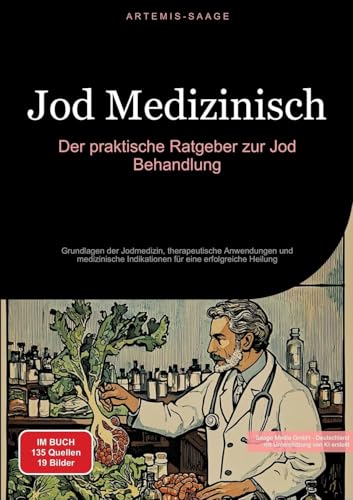 Jod Medizinisch: Der praktische Ratgeber zur Jod Behandlung: Grundlagen der Jodmedizin, therapeutische Anwendungen und medizinische Indikationen für eine erfolgreiche Heilung Jod Medizinisch: Der praktische Ratgeber zur Jod Behandlung: Grundlagen der Jodmedizin, therapeutische Anwendungen und medizinische Indikationen für eine erfolgreiche Heilung von Saage Books