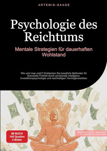 Psychologie des Reichtums: Mentale Strategien für dauerhaften Wohlstand: Wie wird man reich? Entdecken Sie bewährte Methoden für finanzielle Freiheit ... nachhaltigen Vermögensaufbau (Reichtum (DE)) von Saage Books