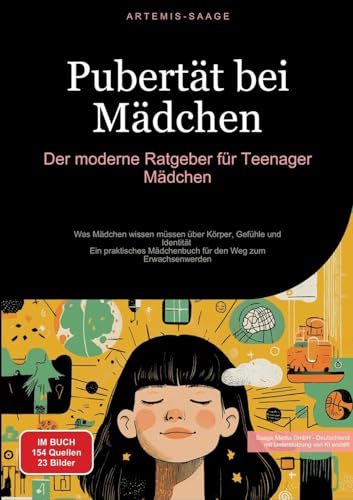 Pubertät bei Mädchen: Der moderne Ratgeber für Teenager Mädchen: Was Mädchen wissen müssen über Körper, Gefühle und Identität - Ein praktisches Mädchenbuch für den Weg zum Erwachsenwerden von Saage Books