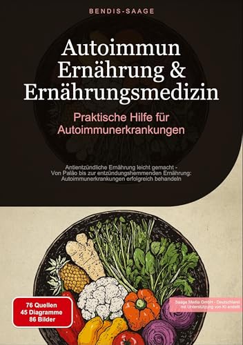 Autoimmun Ernährung & Ernährungsmedizin: Praktische Hilfe für Autoimmunerkrankungen: Antientzündliche Ernährung leicht gemacht - Von Paläo bis zur ... erfolgreich behandeln (Ernährung (DE)) von Saage Books