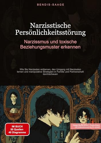 Narzisstische Persönlichkeitsstörung: Narzissmus und toxische Beziehungsmuster erkennen: Wie Sie Narzissten enttarnen, den Umgang mit Narzissten ... in Familie und Partnerschaft durchschauen von Saage Books