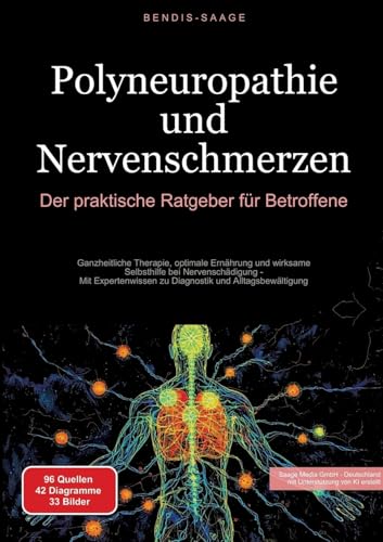 Polyneuropathie und Nervenschmerzen: Der praktische Ratgeber für Betroffene: Ganzheitliche Therapie, optimale Ernährung und wirksame Selbsthilfe bei ... zu Diagnostik und Alltagsbewältigung von Saage Books