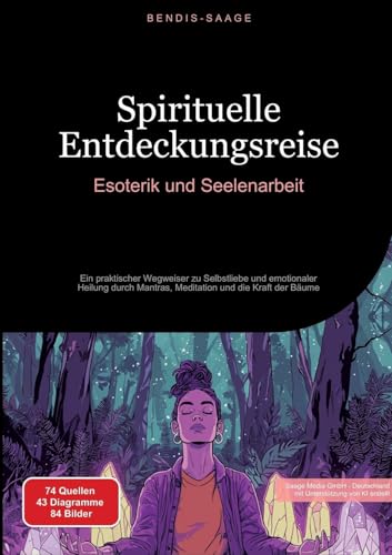 Spirituelle Entdeckungsreise: Esoterik und Seelenarbeit: Ein praktischer Wegweiser zu Selbstliebe und emotionaler Heilung durch Mantras, Meditation und die Kraft der Bäume von Saage Books