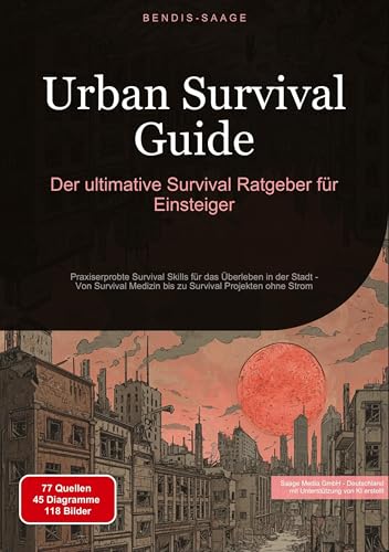 Urban Survival Guide: Der ultimative Survival Ratgeber für Einsteiger: Praxiserprobte Survival Skills für das Überleben in der Stadt - Von Survival ... Survival Projekten ohne Strom (Survival (DE)) Urban Survival Guide: Der ultimative Survival Ratgeber für Einsteiger: Praxiserprobte Survival Skills für das Überleben in der Stadt - Von Survival ... Survival Projekten ohne Strom (Survival (DE)) von Saage Books