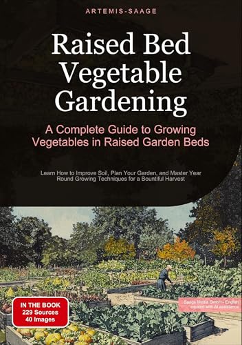Raised Bed Vegetable Gardening: A Complete Guide to Growing Vegetables in Raised Garden Beds: Learn How to Improve Soil, Plan Your Garden, and Master ... for a Bountiful Harvest (Horticulture (EN)) von Saage Books