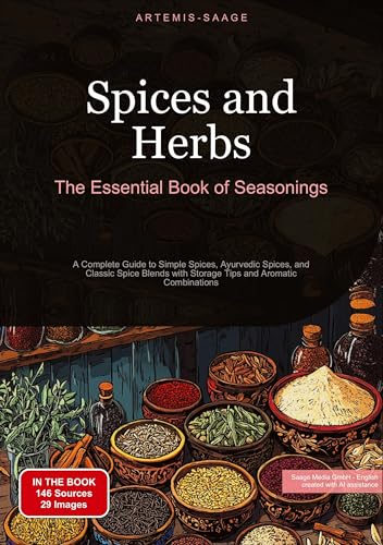 Spices and Herbs: The Essential Book of Seasonings: A Complete Guide to Simple Spices, Ayurvedic Spices, and Classic Spice Blends with Storage Tips and Aromatic Combinations Spices and Herbs: The Essential Book of Seasonings: A Complete Guide to Simple Spices, Ayurvedic Spices, and Classic Spice Blends with Storage Tips and Aromatic Combinations von Saage Books