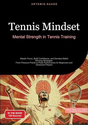 Tennis Mindset: Mental Strength in Tennis Training: Master Focus, Build Confidence, and Develop Match-Winning Strategies - From Pressure Points to ... Beginners and Advanced Players (Tennis (EN)) von Saage Books