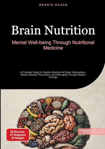 Brain Nutrition: Mental Well-being Through Nutritional Medicine: A Practical Guide to Healthy Nutrition for Brain Optimization, Stress Disorder ... Through Dietary Change (Nutrition (EN)) Brain Nutrition: Mental Well-being Through Nutritional Medicine: A Practical Guide to Healthy Nutrition for Brain Optimization, Stress Disorder ... Through Dietary Change (Nutrition (EN)) von Saage Books