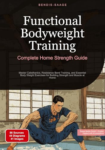 Functional Bodyweight Training: Complete Home Strength Guide: Master Calisthenics, Resistance Band Training, and Essential Body Weight Exercises for Building Strength and Muscle at Home von Saage Books