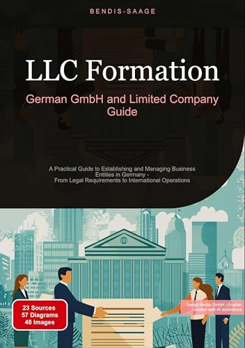 LLC Formation: German GmbH and Limited Company Guide: A Practical Guide to Establishing and Managing Business Entities in Germany - From Legal Requirements to International Operations von Saage Books
