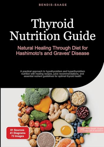 Thyroid Nutrition Guide: Natural Healing Through Diet for Hashimoto's and Graves' Disease: A practical approach to hypothyroidism and hyperthyroidism ... for optimal thyroid health (Thyroid (EN)) von Saage Books