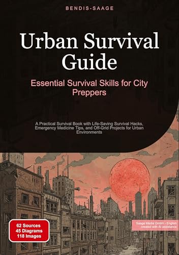 Urban Survival Guide: Essential Survival Skills for City Preppers: A Practical Survival Book with Life-Saving Survival Hacks, Emergency Medicine Tips, ... for Urban Environments (Survival (EN)) von Saage Books