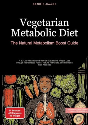 Vegetarian Metabolic Diet: The Natural Metabolism Boost Guide: A 30-Day Metabolism Book for Sustainable Weight Loss Through Plant-Based Foods, Natural ... and Hormone-Free Methods (Metabolism (EN)) Vegetarian Metabolic Diet: The Natural Metabolism Boost Guide: A 30-Day Metabolism Book for Sustainable Weight Loss Through Plant-Based Foods, Natural ... and Hormone-Free Methods (Metabolism (EN)) von Saage Books
