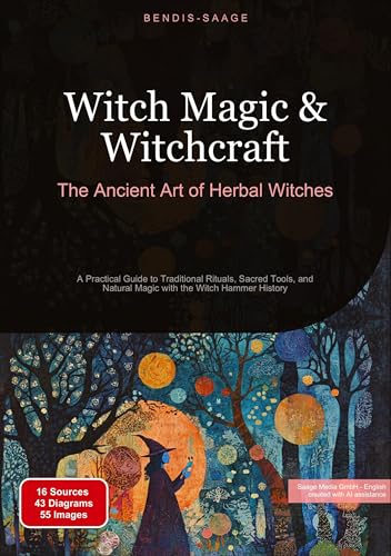 Witch Magic & Witchcraft: The Ancient Art of Herbal Witches: A Practical Guide to Traditional Rituals, Sacred Tools, and Natural Magic with the Witch Hammer History Witch Magic & Witchcraft: The Ancient Art of Herbal Witches: A Practical Guide to Traditional Rituals, Sacred Tools, and Natural Magic with the Witch Hammer History von Saage Books