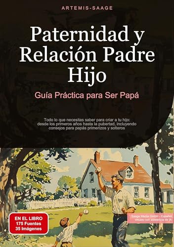Paternidad y Relación Padre-Hijo: Guía Práctica para Ser Papá: Todo lo que necesitas saber para criar a tu hijo: desde los primeros años hasta la ... papás primerizos y solteros (Paternidad (ES)) von Saage Books