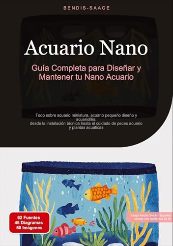 Acuario Nano: Guía Completa para Diseñar y Mantener tu Nano Acuario: Todo sobre acuario miniatura, acuario pequeño diseño y acuariofilia: desde la ... cuidado de peces acuario y plantas acuáticas Acuario Nano: Guía Completa para Diseñar y Mantener tu Nano Acuario: Todo sobre acuario miniatura, acuario pequeño diseño y acuariofilia: desde la ... cuidado de peces acuario y plantas acuáticas von Saage Books