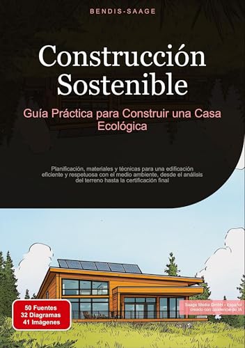 Construcción Sostenible: Guía Práctica para Construir una Casa Ecológica: Planificación, materiales y técnicas para una edificación eficiente y ... del terreno hasta la certificación final von Saage Books