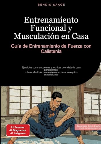 Entrenamiento Funcional y Musculación en Casa: Guía de Entrenamiento de Fuerza con Calistenia: Ejercicios con mancuernas y técnicas de calistenia para ... entrenar en casa sin equipo especializado Entrenamiento Funcional y Musculación en Casa: Guía de Entrenamiento de Fuerza con Calistenia: Ejercicios con mancuernas y técnicas de calistenia para ... entrenar en casa sin equipo especializado von Saage Books