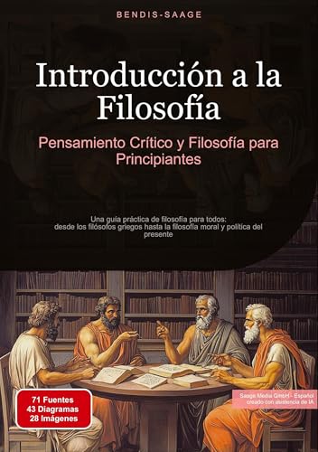 Introducción a la Filosofía: Pensamiento Crítico y Filosofía para Principiantes: Una guía práctica de filosofía para todos: desde los filósofos griegos hasta la filosofía moral y política del presente von Saage Books