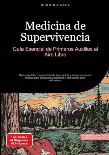 Medicina de Supervivencia: Guía Esencial de Primeros Auxilios al Aire Libre: Manual práctico de medicina de emergencia y supervivencia sin médico para ... en la naturaleza (Supervivencia (ES)) von Saage Books