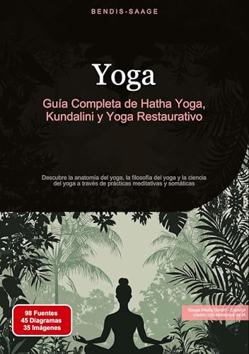 Yoga: Guía Completa de Hatha Yoga, Kundalini y Yoga Restaurativo: Descubre la anatomía del yoga, la filosofía del yoga y la ciencia del yoga a través de prácticas meditativas y somáticas Yoga: Guía Completa de Hatha Yoga, Kundalini y Yoga Restaurativo: Descubre la anatomía del yoga, la filosofía del yoga y la ciencia del yoga a través de prácticas meditativas y somáticas von Saage Books