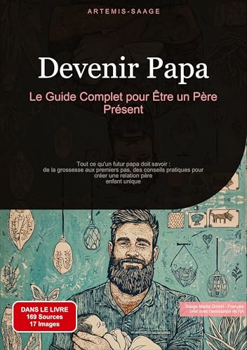 Devenir Papa: Le Guide Complet pour Être un Père Présent: Tout ce qu'un futur papa doit savoir : de la grossesse aux premiers pas, des conseils ... relation père-enfant unique (Paternité (FR)) von Saage Books