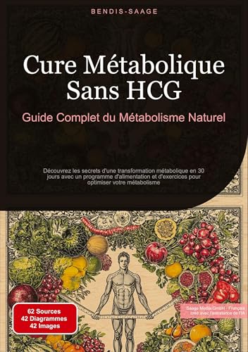 Cure Métabolique Sans HCG: Guide Complet du Métabolisme Naturel: Découvrez les secrets d'une transformation métabolique en 30 jours avec un programme ... votre métabolisme (Métabolisme (FR)) Cure Métabolique Sans HCG: Guide Complet du Métabolisme Naturel: Découvrez les secrets d'une transformation métabolique en 30 jours avec un programme ... votre métabolisme (Métabolisme (FR)) von Saage Books