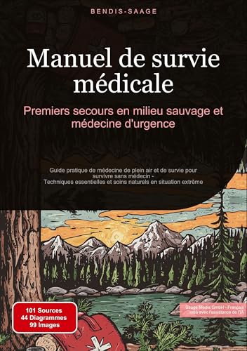 Manuel de survie médicale: Premiers secours en milieu sauvage et médecine d'urgence: Guide pratique de médecine de plein air et de survie pour ... naturels en situation extrême (Survie (FR)) Manuel de survie médicale: Premiers secours en milieu sauvage et médecine d'urgence: Guide pratique de médecine de plein air et de survie pour ... naturels en situation extrême (Survie (FR)) von Saage Books