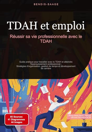 TDAH et emploi: Réussir sa vie professionnelle avec le TDAH: Guide pratique pour travailler avec le TDAH et atteindre l'épanouissement professionnel - ... et développement de carrière (TDAH (FR)) von Saage Books