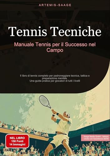 Tennis Tecniche: Manuale Tennis per il Successo nel Campo: Il libro di tennis completo per padroneggiare tecnica, tattica e preparazione mentale - Una guida pratica per giocatori di tutti i livelli von Saage Books
