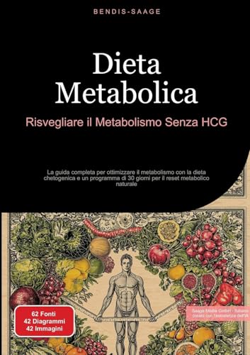 Dieta Metabolica: Risvegliare il Metabolismo Senza HCG: La guida completa per ottimizzare il metabolismo con la dieta chetogenica e un programma di 30 giorni per il reset metabolico naturale Dieta Metabolica: Risvegliare il Metabolismo Senza HCG: La guida completa per ottimizzare il metabolismo con la dieta chetogenica e un programma di 30 giorni per il reset metabolico naturale von tredition