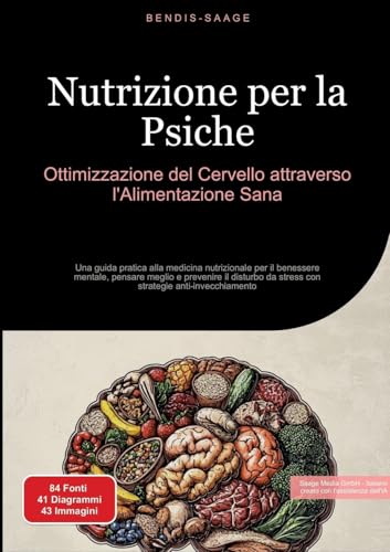 Nutrizione per la Psiche: Ottimizzazione del Cervello attraverso l'Alimentazione Sana: Una guida pratica alla medicina nutrizionale per il benessere ... anti-invecchiamento (Alimentazione (IT)) Nutrizione per la Psiche: Ottimizzazione del Cervello attraverso l'Alimentazione Sana: Una guida pratica alla medicina nutrizionale per il benessere ... anti-invecchiamento (Alimentazione (IT)) von Saage Books