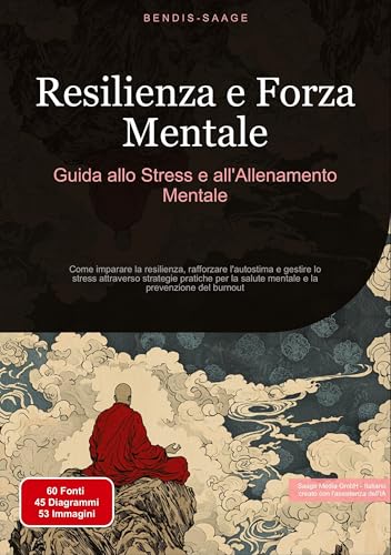 Resilienza e Forza Mentale: Guida allo Stress e all'Allenamento Mentale: Come imparare la resilienza, rafforzare l'autostima e gestire lo stress ... la prevenzione del burnout (Resilienza (IT)) von Saage Books
