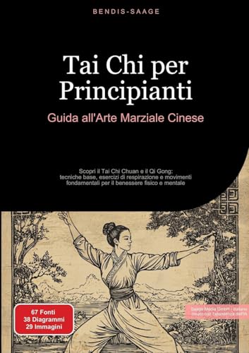 Tai Chi per Principianti: Guida all'Arte Marziale Cinese: Scopri il Tai Chi Chuan e il Qi Gong: tecniche base, esercizi di respirazione e movimenti fondamentali per il benessere fisico e mentale von Saage Books