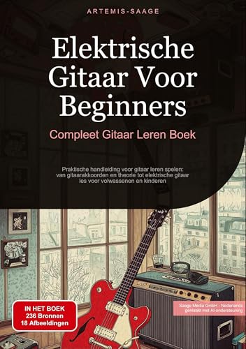 Elektrische Gitaar Voor Beginners: Compleet Gitaar Leren Boek: Praktische handleiding voor gitaar leren spelen: van gitaarakkoorden en theorie tot elektrische gitaar-les voor volwassenen en kinderen von Saage Books