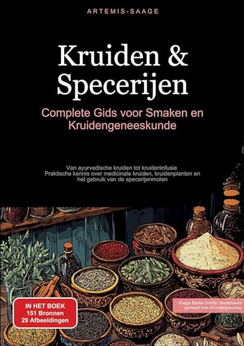 Kruiden & Specerijen: Complete Gids voor Smaken en Kruidengeneeskunde: Van ayurvedische kruiden tot kruideninfusie - Praktische kennis over medicinale ... en het gebruik van de specerijenmolen von Saage Books