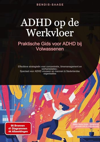 ADHD op de Werkvloer: Praktische Gids voor ADHD bij Volwassenen: Effectieve strategieën voor concentratie, timemanagement en werkprestaties - Speciaal ... in Nederlandse organisaties (ADHD (NL)) von Saage Books