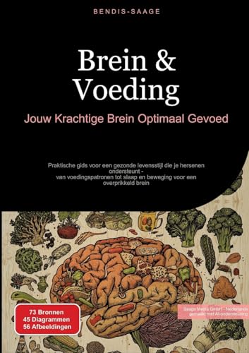 Brein & Voeding: Jouw Krachtige Brein Optimaal Gevoed: Praktische gids voor een gezonde levensstijl die je hersenen ondersteunt - van voedingspatronen tot slaap en beweging voor een overprikkeld brein von Saage Books