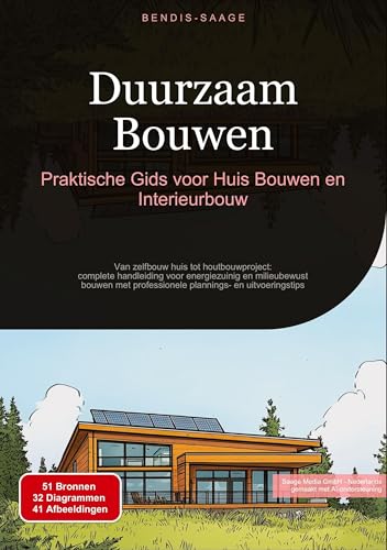 Duurzaam Bouwen: Praktische Gids voor Huis Bouwen en Interieurbouw: Van zelfbouw huis tot houtbouwproject: complete handleiding voor energiezuinig en ... professionele plannings- en uitvoeringstips von Saage Books