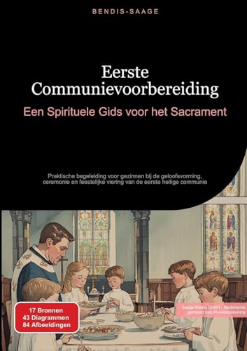 Eerste Communievoorbereiding: Een Spirituele Gids voor het Sacrament: Praktische begeleiding voor gezinnen bij de geloofsvorming, ceremonie en feestelijke viering van de eerste heilige communie von Saage Books