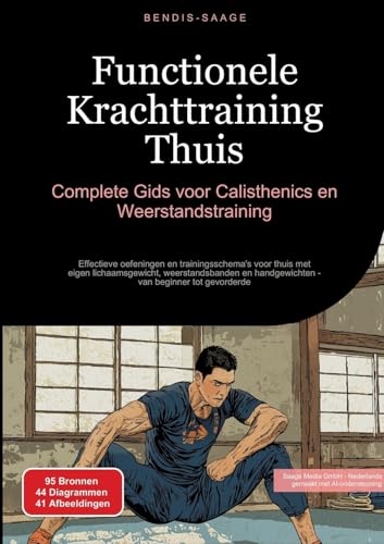 Functionele Krachttraining Thuis: Complete Gids voor Calisthenics en Weerstandstraining: Effectieve oefeningen en trainingsschema's voor thuis met ... handgewichten - van beginner tot gevorderde von Saage Books